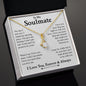 To My Soulmate | I Love You, Forever & Always - Alluring Beauty necklace