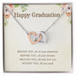 For Graduation | Congratulations - Interlocking Hearts necklace