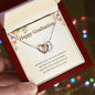 For Graduation | Congratulations - Interlocking Hearts necklace